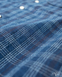 Corridor Washed Indigo Check Work Shirt