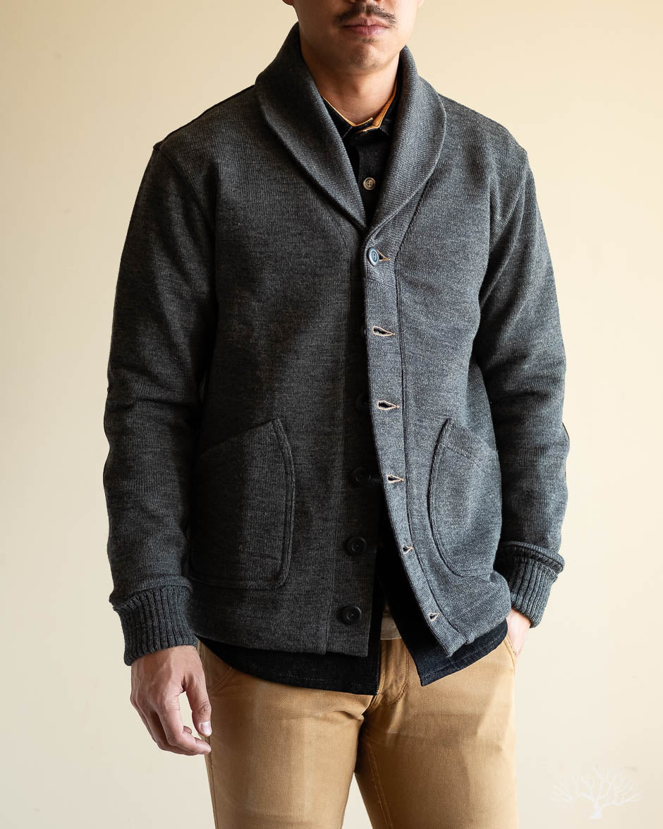 Shawl Sweater Coat 2.0 - Charcoal
