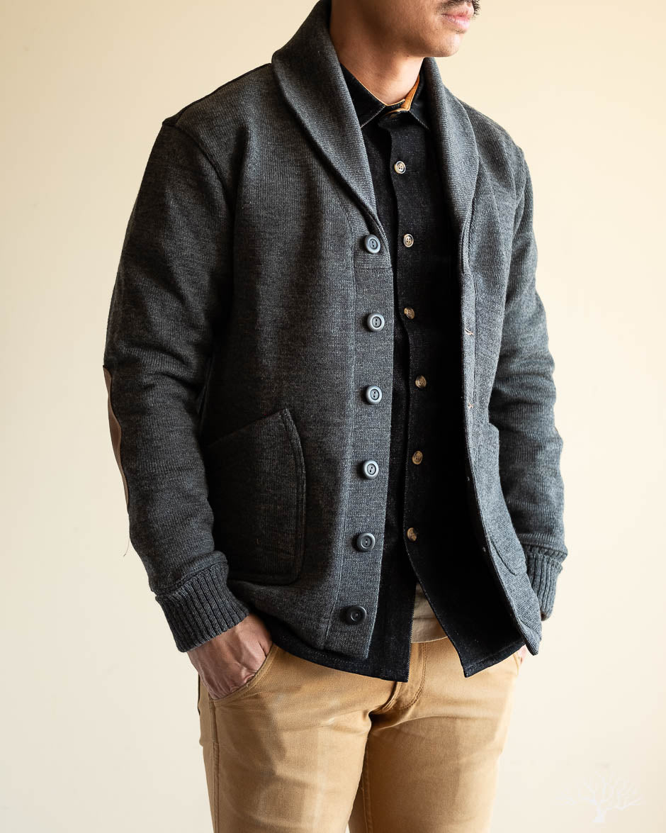 Shawl Sweater Coat 2.0 - Charcoal