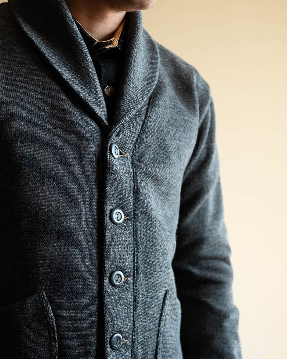 Shawl Sweater Coat 2.0 - Charcoal