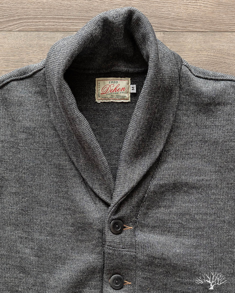 Shawl Sweater Coat 2.0 - Charcoal