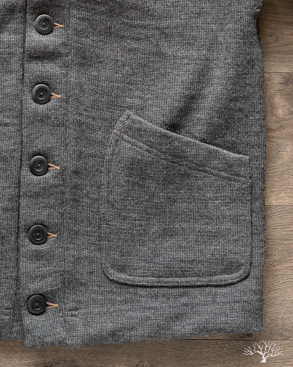 Shawl Sweater Coat 2.0 - Charcoal