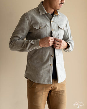 Crissman Overshirt - Light Oxford