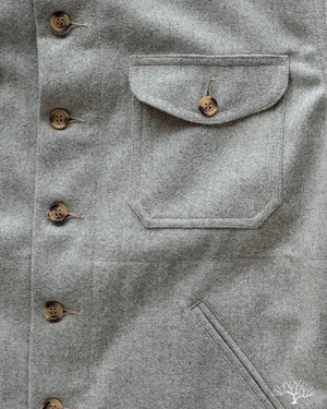 Crissman Overshirt - Light Oxford