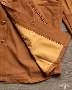 Dehen 1920 Whiskey Brushed Twill Crissman Overshirt