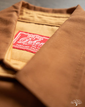 Dehen 1920 Whiskey Brushed Twill Crissman Overshirt