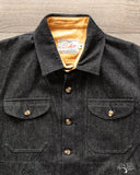 Denim Crissman Overshirt - 14 oz Black Denim