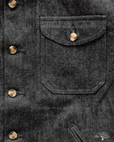 Denim Crissman Overshirt - 14 oz Black Denim