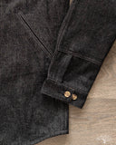 Denim Crissman Overshirt - 14 oz Black Denim