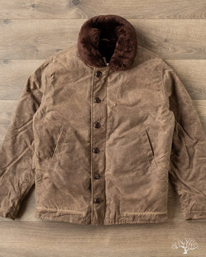 Dehen N-1 Deck Jacket Dark Tan