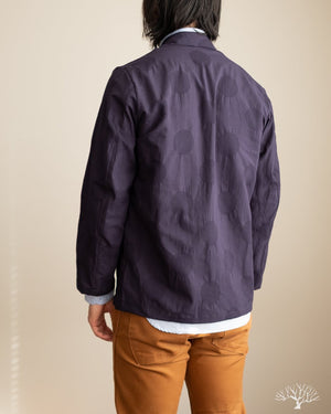 Gitman Vintage Dobby Dot Alfie Jacket - Navy