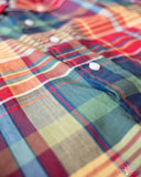Gitman Vintage Archive Madras Popover - Red/Yellow