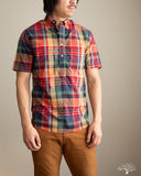 Gitman Vintage Archive Madras Popover - Red/Yellow