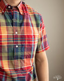 Gitman Vintage Archive Madras Popover - Red/Yellow