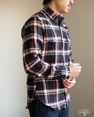 Gitman Vintage Red Country Plaid Western Shirt