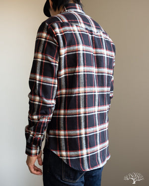 Gitman Vintage Red Country Plaid Western Shirt