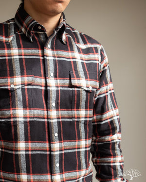 Gitman Vintage Red Country Plaid Western Shirt
