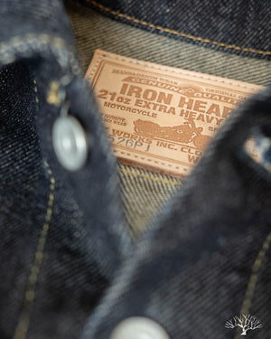 IH-526PJ - Indigo 21oz Type III Modified Denim Jacket