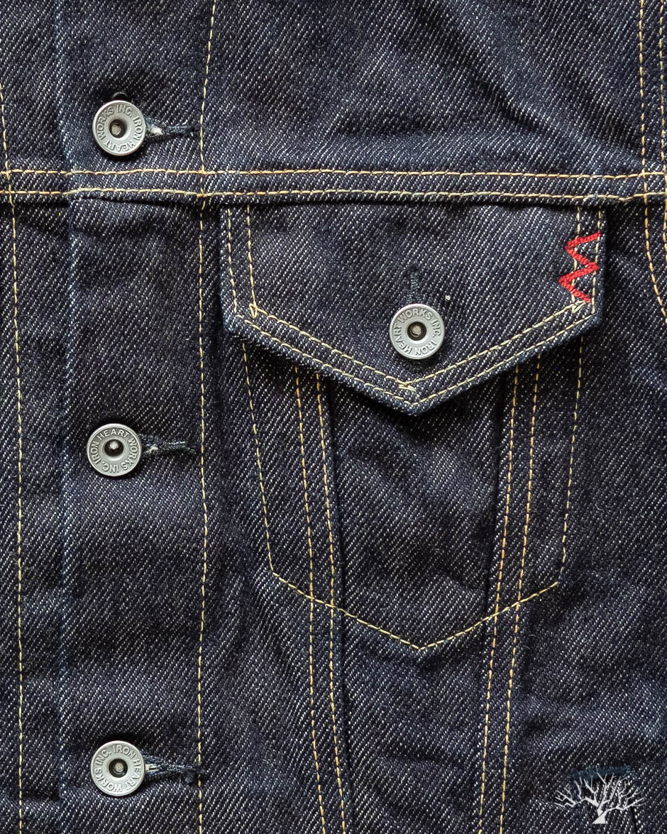 IH-526PJ - Indigo 21oz Type III Modified Denim Jacket
