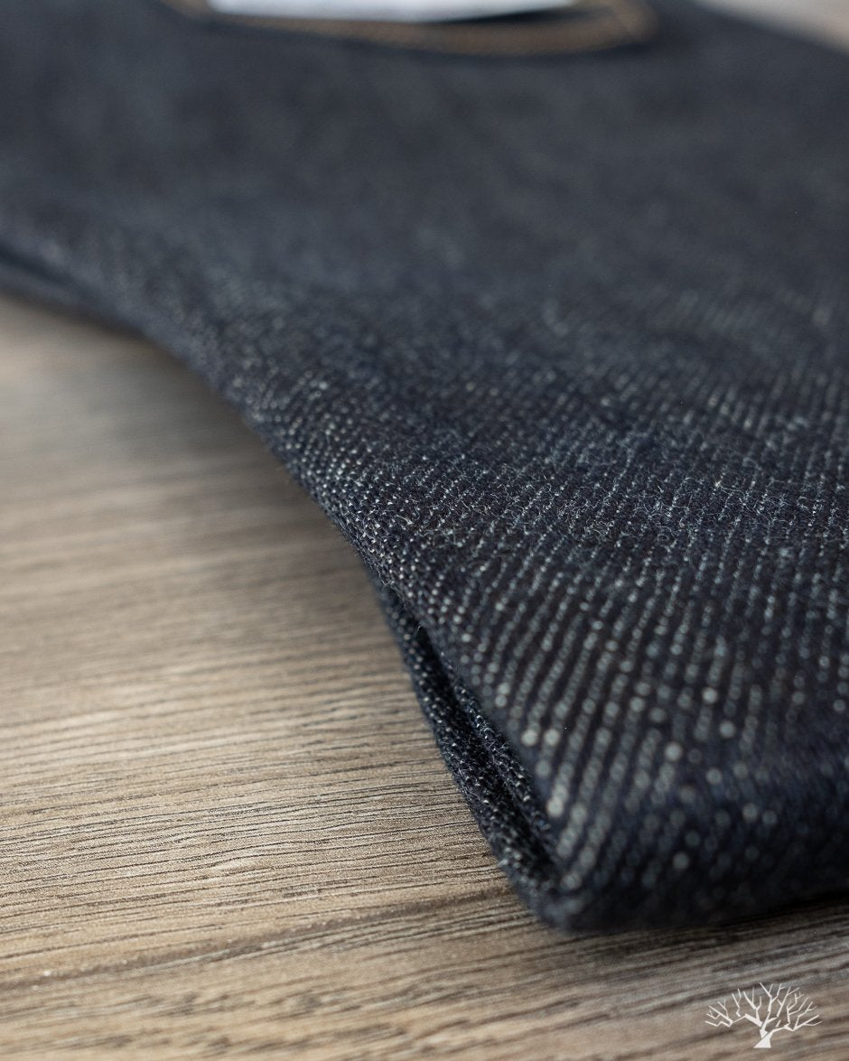 IH-555-XHS - 25oz Indigo Selvedge Super Slim Denim