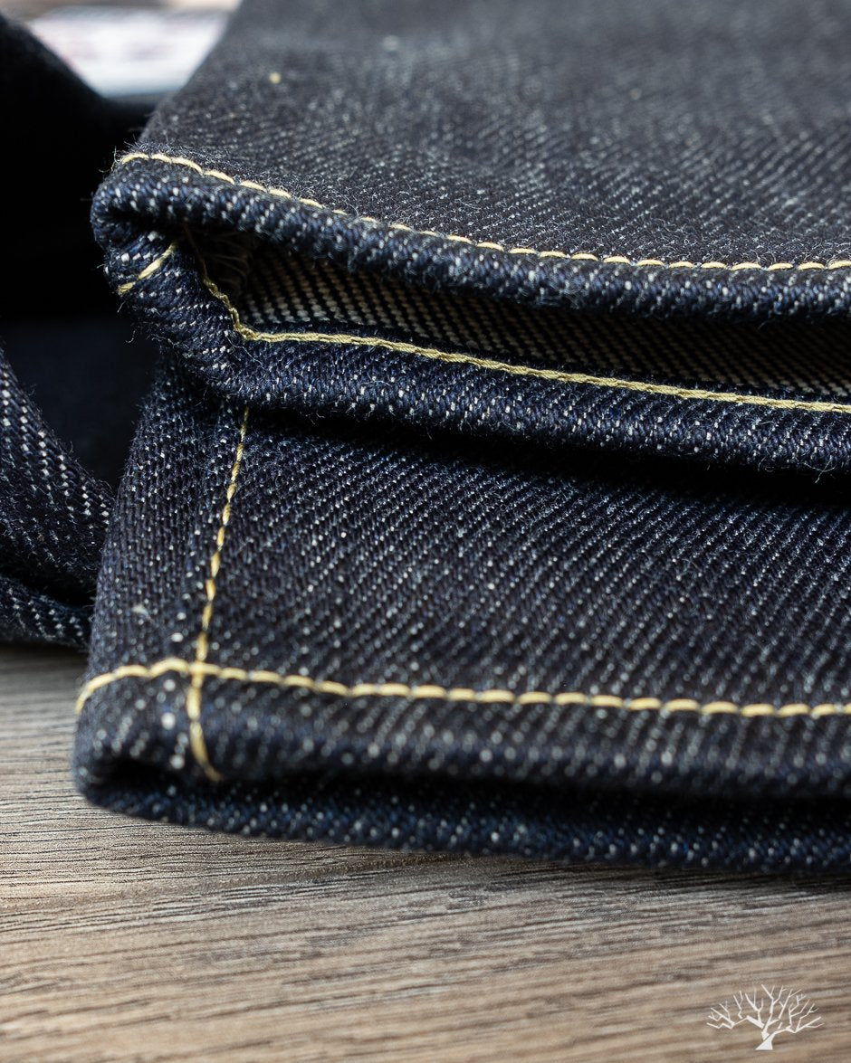 IH-555-XHS - 25oz Indigo Selvedge Super Slim Denim