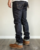 IH-555-XHS - 25oz Indigo Selvedge Super Slim Denim