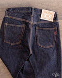 Iron Heart IH-555S-21- Indigo 21oz Japanese Selvedge Super-Slim Denim