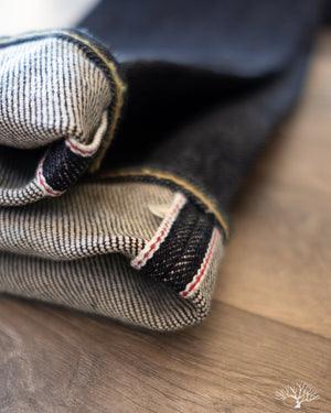 Iron Heart IH-555S-21- Indigo 21oz Japanese Selvedge Super-Slim Denim