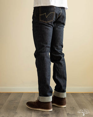 IH-888S - Indigo 21oz Japanese Selvedge High Rise Tapered Denim