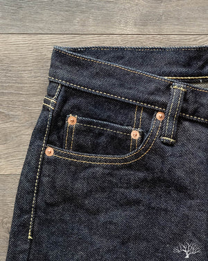 IH-888S - Indigo 21oz Japanese Selvedge High Rise Tapered Denim