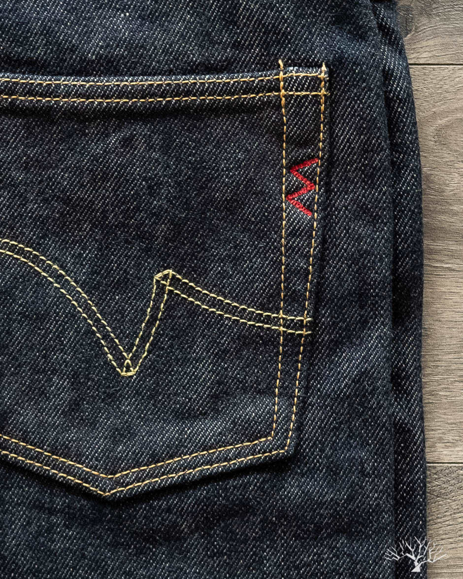 IH-888S - Indigo 21oz Japanese Selvedge High Rise Tapered Denim