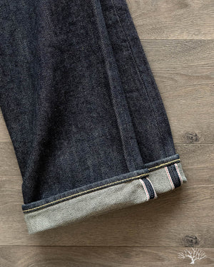 IH-888S - Indigo 21oz Japanese Selvedge High Rise Tapered Denim
