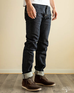 IH-888S - Indigo 21oz Japanese Selvedge High Rise Tapered Denim