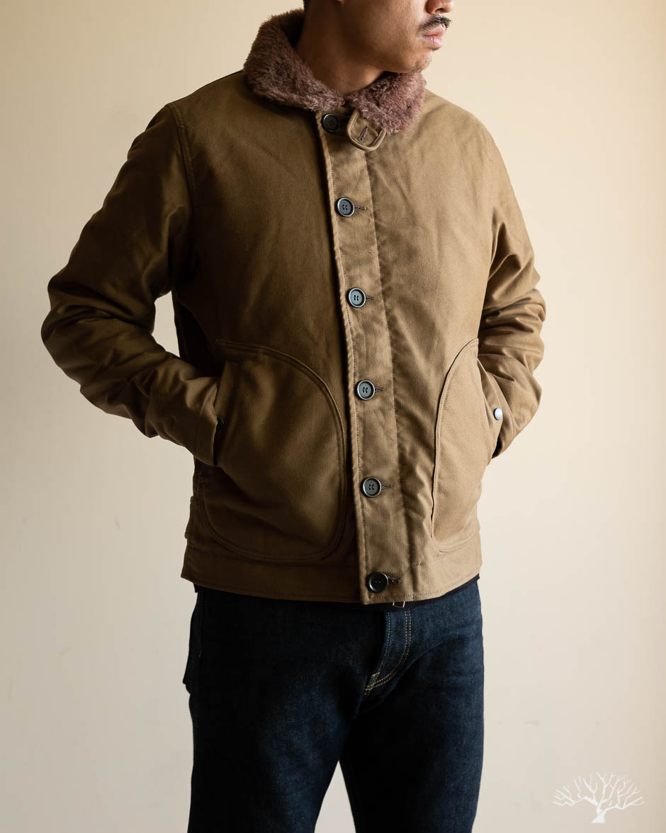 IHM-29-KHA Whipcord N1 Deck Jacket - Khaki