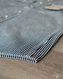 IHSH-07-IND - Indigo Hickory Stripe Western Shirt