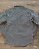 IHSH-07-IND - Indigo Hickory Stripe Western Shirt