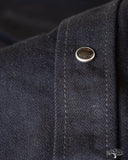 IHSH-218 12oz Black Selvedge Denim Western Shirt