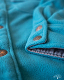 IHSH-287-TUR - Micro Fleece C.P.O. Shirt - Turquoise