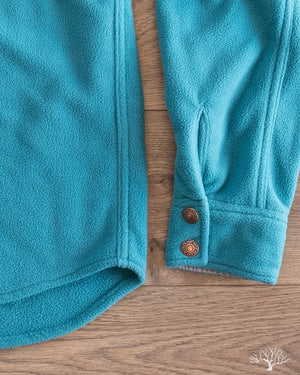 IHSH-287-TUR - Micro Fleece C.P.O. Shirt - Turquoise