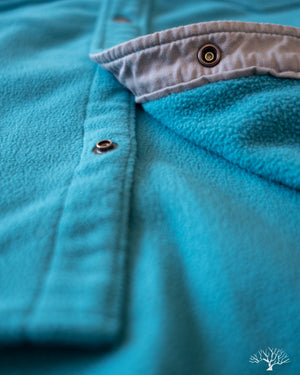 IHSH-287-TUR - Micro Fleece C.P.O. Shirt - Turquoise