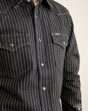 IHSH-62-BLK - Wabash Western Shirt - Black