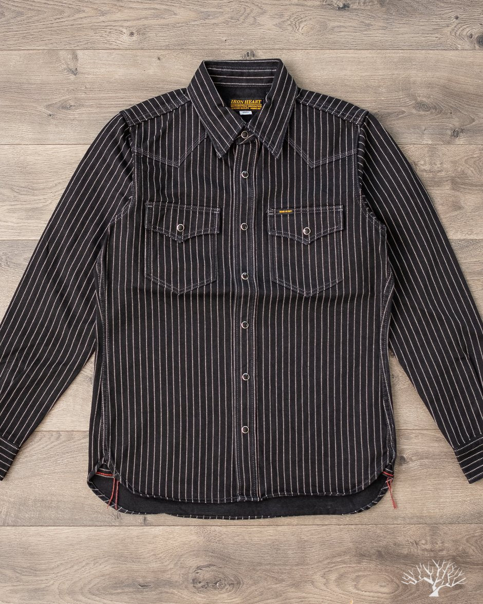 IHSH-62-BLK - Wabash Western Shirt - Black