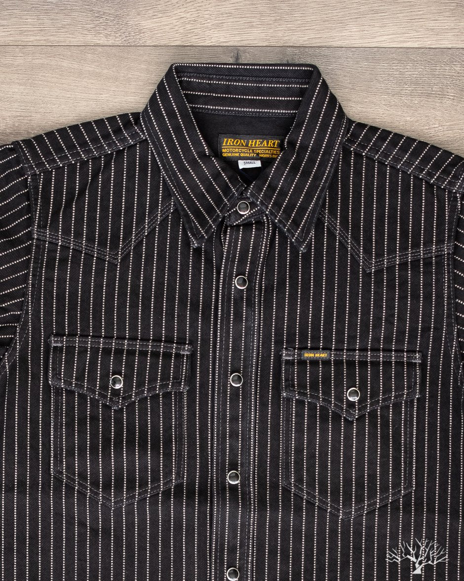 IHSH-62-BLK - Wabash Western Shirt - Black