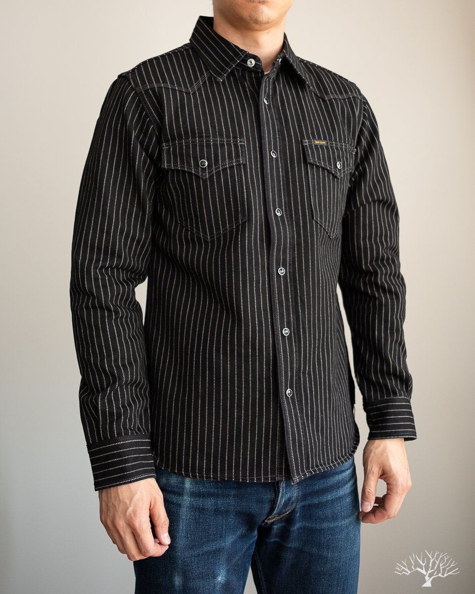 IHSH-62-BLK - Wabash Western Shirt - Black