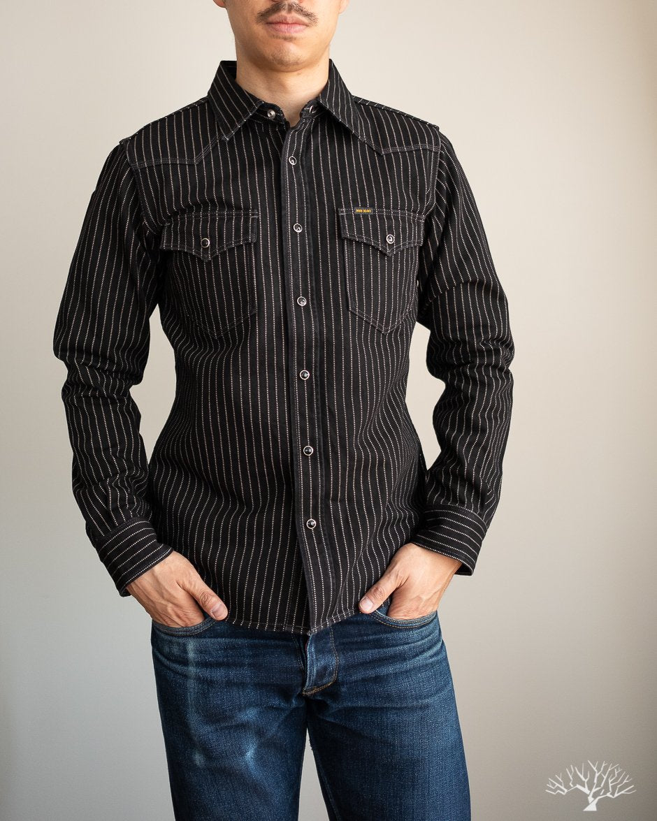 IHSH-62-BLK - Wabash Western Shirt - Black