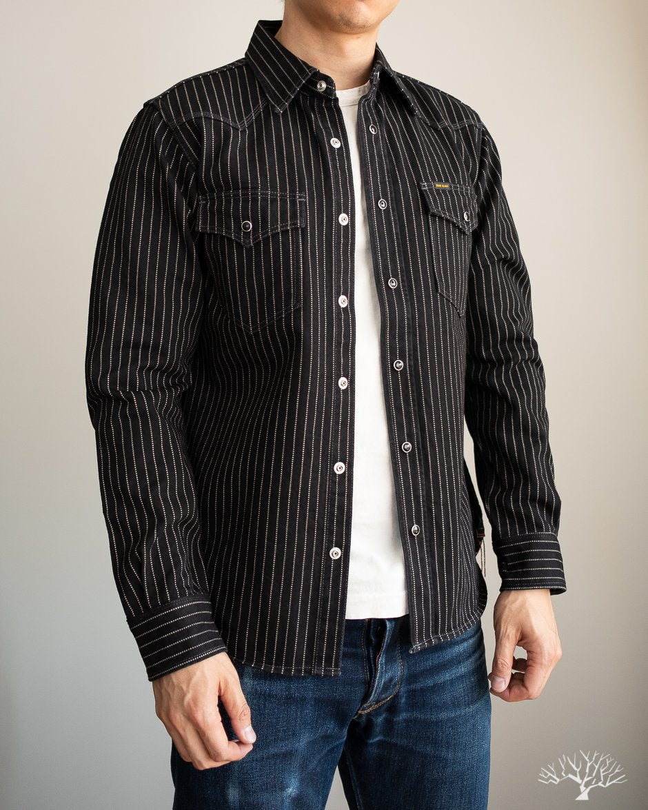 IHSH-62-BLK - Wabash Western Shirt - Black