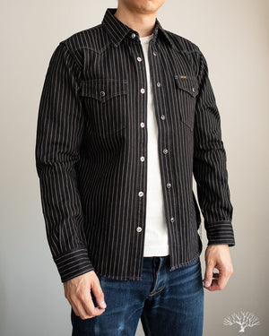 IHSH-62-BLK - Wabash Western Shirt - Black