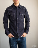 IHSH-62-IND - Wabash Western Shirt - Indigo