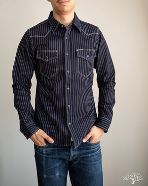 IHSH-62-IND - Wabash Western Shirt - Indigo