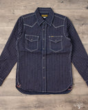 IHSH-62-IND - Wabash Western Shirt - Indigo